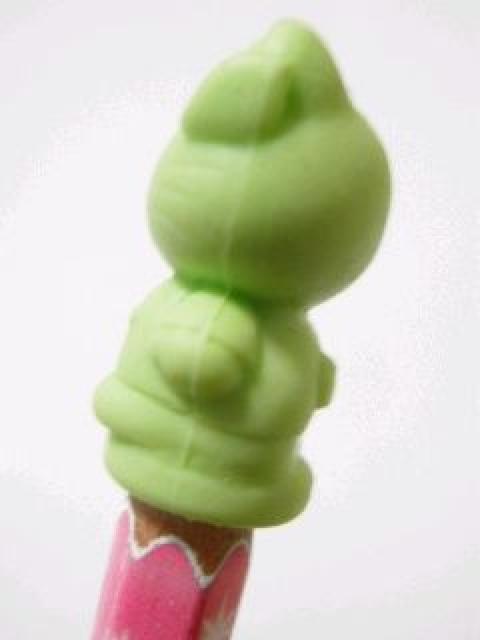 【キティ】可愛い♪鉛筆の芯を保護 鉛筆のオシャレキャップ グリーン < おもちゃ 【キティ】可愛い♪鉛筆の芯を保護 鉛筆のオシャレキャップ グリーン < おもちゃの