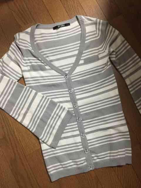 リップサービス ボーダー カーディガン < ブランド  リップサービス ボーダー カーディガン < ブランドの