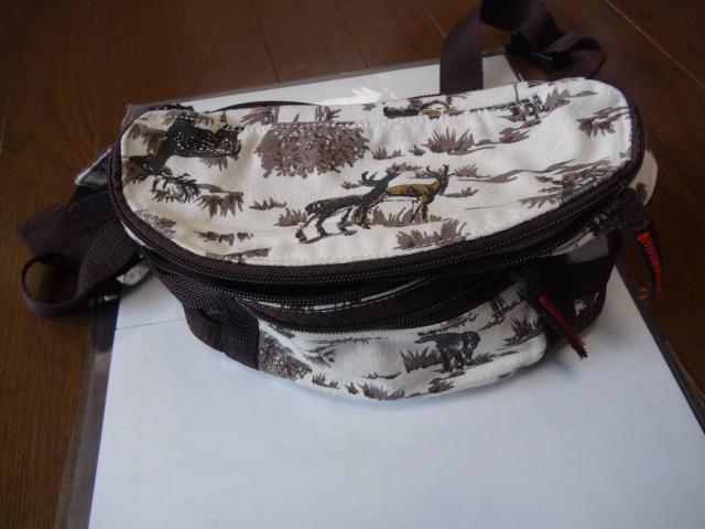 鹿の柄のウェストポーチ男女兼用!。 < 女性ファッション 鹿の柄のウェストポーチ男女兼用!。 < 女性ファッションの