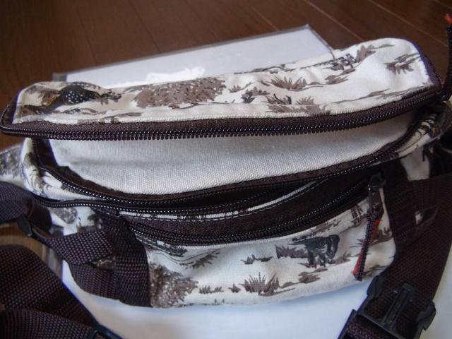 鹿の柄のウェストポーチ男女兼用!。 < 女性ファッション 鹿の柄のウェストポーチ男女兼用!。 < 女性ファッションの