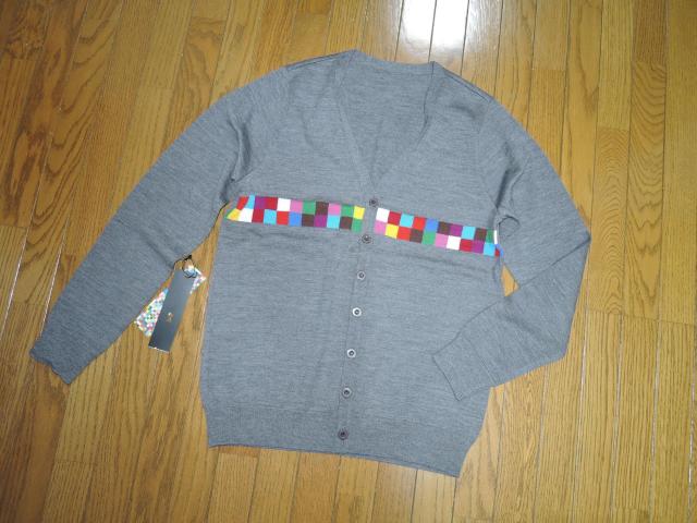 新品uniform experimentユニフォームエクスペリメント カーディガン 1灰 COLOR CHART CARDIGAN < ブランド  新品uniform experimentユニフォームエクスペリメント カーディガン 1灰 COLOR CHART CARDIGAN < ブランドの