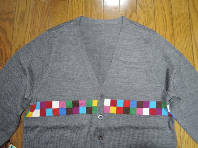 新品uniform experimentユニフォームエクスペリメント カーディガン 1灰 COLOR CHART CARDIGAN < ブランド  新品uniform experimentユニフォームエクスペリメント カーディガン 1灰 COLOR CHART CARDIGAN < ブランドの