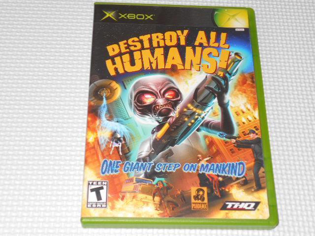 xbox★DESTROY ALL HUMANS 海外版 北米版 < ゲーム本体/ソフト  xbox★DESTROY ALL HUMANS 海外版 北米版  < ゲーム本体/ソフトの