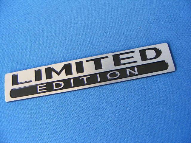 ● LIMITED EDITION アルミ製フレキション エンブレム 新品● < 自動車/バイク ● LIMITED EDITION アルミ製フレキション エンブレム 新品● < 自動車/バイク