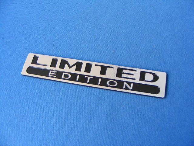 ● LIMITED EDITION アルミ製フレキション エンブレム 新品● < 自動車/バイク ● LIMITED EDITION アルミ製フレキション エンブレム 新品● < 自動車/バイク