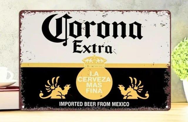 ブリキ看板★コロナ★レトロ★アンティーク★メタルサイン★店舗装飾★BAR★CAFE★飲食店★ビール★オブジェ★新品未使用★送料無料 < インテリア/ライフ  ブリキ看板★コロナ★レトロ★アンティーク★メタルサイン★店舗装飾★BAR★CAFE★飲食店★ビール★オブジェ★新品未使用★送料無料 < インテリア/ライフの