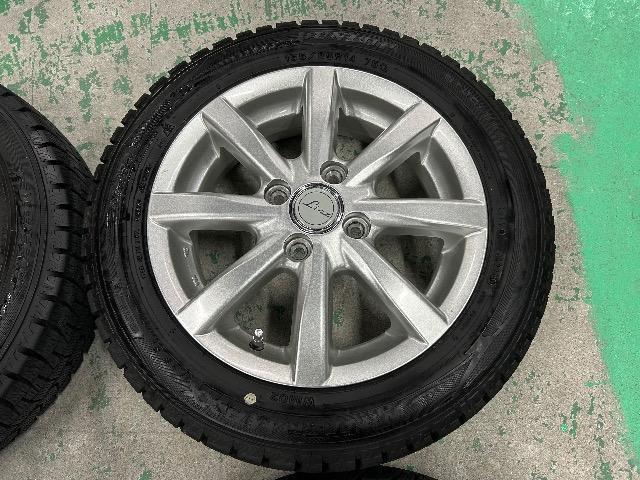 0110154)中古国産スタッドレスタイヤダンロップウィンターマックス4本アルミホイール付軽自動車サイズ155/65R14送料無料 < 自動車/バイク 0110154)中古国産スタッドレスタイヤダンロップウィンターマックス4本アルミホイール付軽自動車サイズ155/65R14送料無料 < 自動車/バイク