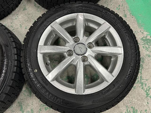 0110154)中古国産スタッドレスタイヤダンロップウィンターマックス4本アルミホイール付軽自動車サイズ155/65R14送料無料 < 自動車/バイク 0110154)中古国産スタッドレスタイヤダンロップウィンターマックス4本アルミホイール付軽自動車サイズ155/65R14送料無料 < 自動車/バイク