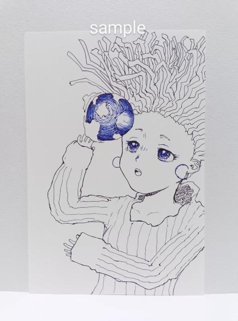 オリジナルイラスト 手描きイラスト アナログ アート 絵 原画 自作 ハンドメイド インテリア 女の子 illustration < アニメ/コミック/キャラクター  オリジナルイラスト 手描きイラスト アナログ アート 絵 原画 自作 ハンドメイド インテリア 女の子 illustration  < アニメ/コミック/キャラクターの