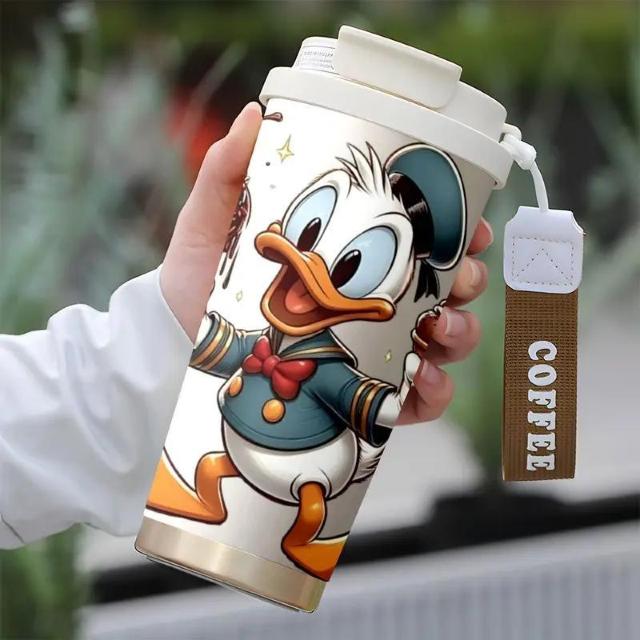 お試し1590円★8oz ディズニードナルドダック 保温水筒 ステンレス製 漏れ防止 断熱 蓋付き ホット&コールドドリンク対応 < レジャー/スポーツ  お試し1590円★8oz ディズニードナルドダック 保温水筒 ステンレス製 漏れ防止 断熱 蓋付き ホット&コールドドリンク対応  < レジャー/スポーツの