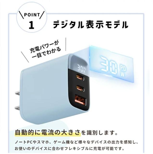 新品未使用 液晶ディスプレイ付き 3ポートType-C+USB-A 安全 軽量 < 家電/AV 新品未使用 液晶ディスプレイ付き 3ポートType-C+USB-A 安全 軽量 < 家電/AVの