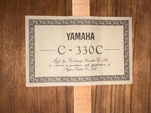 YAMAHA �N���V�b�N�M�^�[�@C-330C �\�t�g�P�[�X�t��1910-01-3 �� �z�r�[�� 