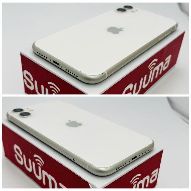 B 100% iPhone 11 128 GB SIMフリー ホワイト 本体 < 家電/AV B 100% iPhone 11 128 GB SIMフリー ホワイト 本体 < 家電/AVの