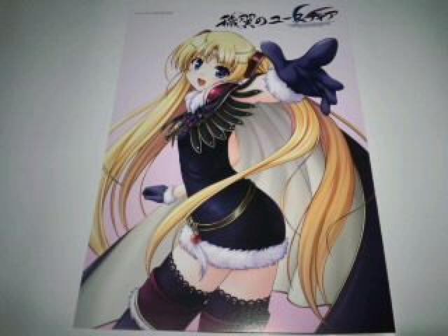 ユースティア 非売品 限定 イラストシート 2枚セット Sランク < アニメ/コミック/キャラクター  ユースティア 非売品 限定 イラストシート 2枚セット Sランク < アニメ/コミック/キャラクターの