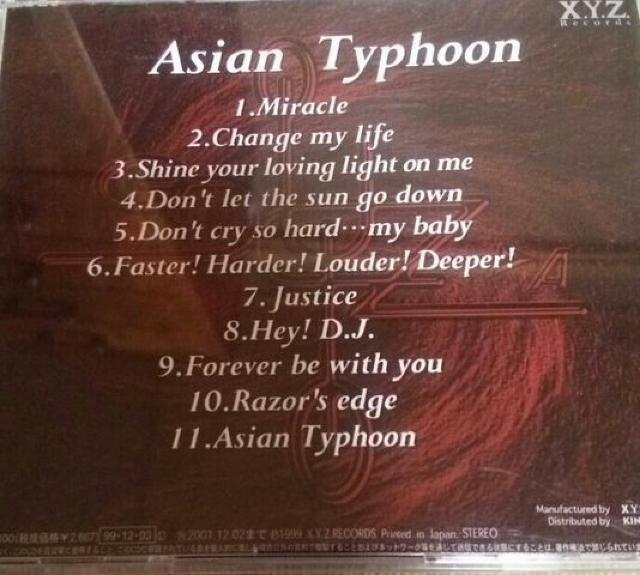 CD X.Y.Z. Asian Typhoon ラウドネス筋肉少女帯 < タレントグッズ  CD X.Y.Z. Asian Typhoon ラウドネス筋肉少女帯 < タレントグッズの
