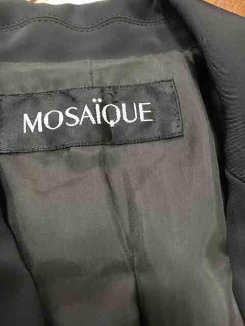 【美品】東京スタイル◆MOSAIQUE◆上質ジャケット◆7 < 女性ファッション  【美品】東京スタイル◆MOSAIQUE◆上質ジャケット◆7 < 女性ファッションの