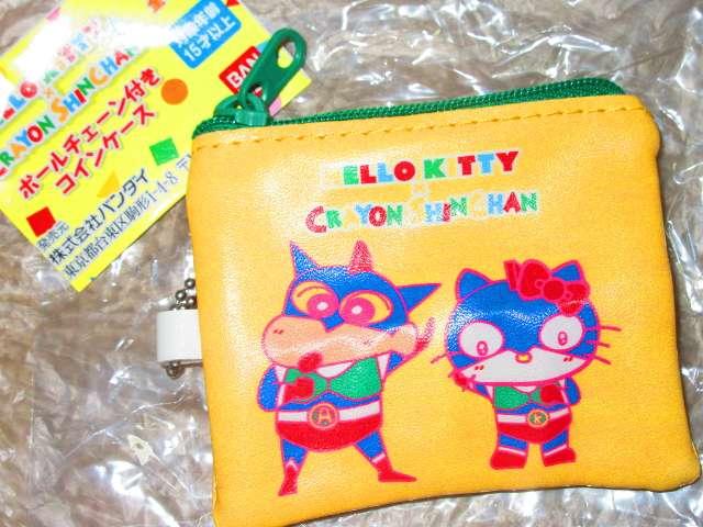 未使用☆ハローキティ×クレヨンしんちゃん*コインケースポーチ < アニメ/コミック/キャラクター  未使用☆ハローキティ×クレヨンしんちゃん*コインケースポーチ  < アニメ/コミック/キャラクターの