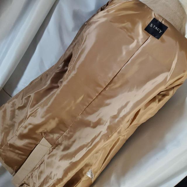 込み★112★STACY★アンゴラ混合★コート★11AR★ベージュ系★ < 女性ファッション  込み★112★STACY★アンゴラ混合★コート★11AR★ベージュ系★ < 女性ファッションの