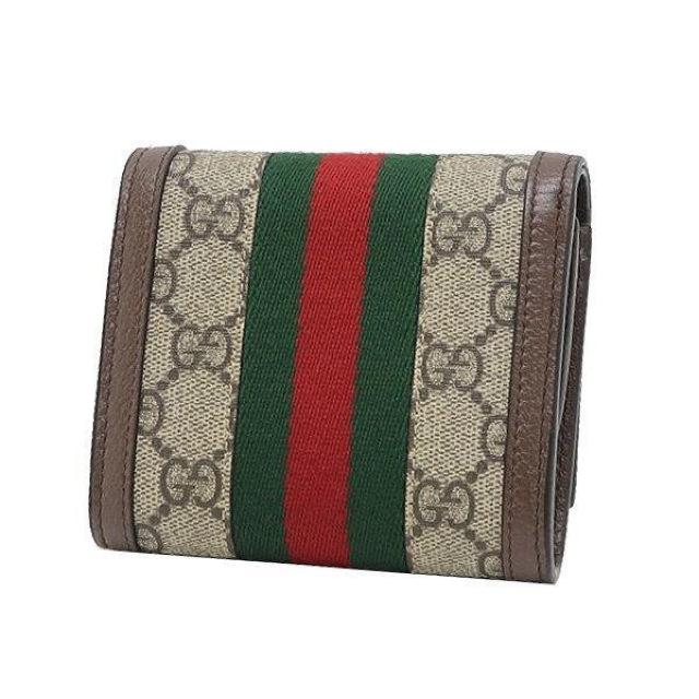 ◆ 本物 新品同様 ◆ GUCCI グッチ オフィディア 2つ折り 財布 GG レザー シェリー 保存袋 箱 人気 598662 < ブランド  ◆ 本物 新品同様 ◆ GUCCI グッチ オフィディア 2つ折り 財布 GG レザー シェリー 保存袋 箱 人気 598662 < ブランドの