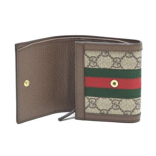 ◆ 本物 新品同様 ◆ GUCCI グッチ オフィディア 2つ折り 財布 GG レザー シェリー 保存袋 箱 人気 598662 < ブランド  ◆ 本物 新品同様 ◆ GUCCI グッチ オフィディア 2つ折り 財布 GG レザー シェリー 保存袋 箱 人気 598662 < ブランドの