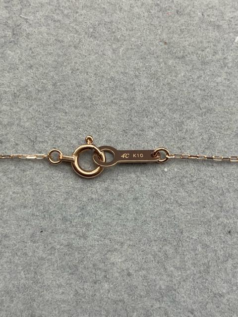 即決 4°C ヨンドシー K10 ピンクゴールド ネックレス < ブランド  即決 4°C ヨンドシー K10 ピンクゴールド ネックレス < ブランドの