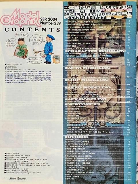  Model Graphix   Nunber 239 d˂ȎȂłǁAeB[K[Td 2004.10