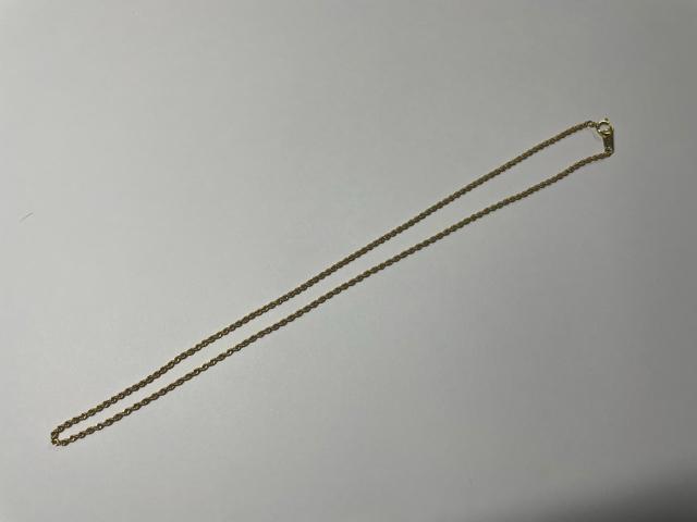 �l�b�N���X�@K18 �C�G���[�S�[���h�@�p�C�v���[�v�`�F�[���@������40cm �d����5g 4.4g �����ǌ���}�[�N���@���Õi 