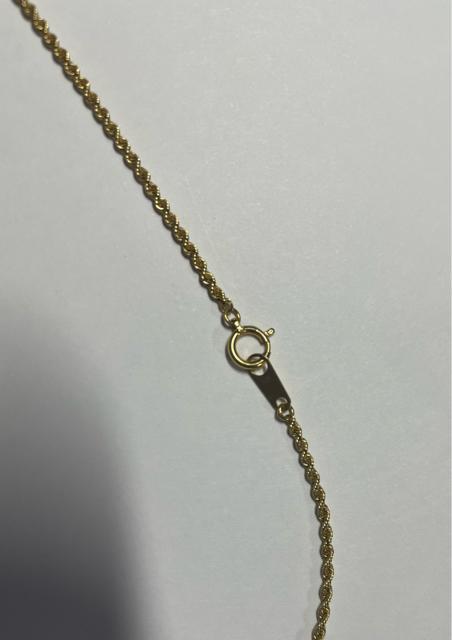 �l�b�N���X�@K18 �C�G���[�S�[���h�@�p�C�v���[�v�`�F�[���@������40cm �d����5g 4.4g �����ǌ���}�[�N���@���Õi