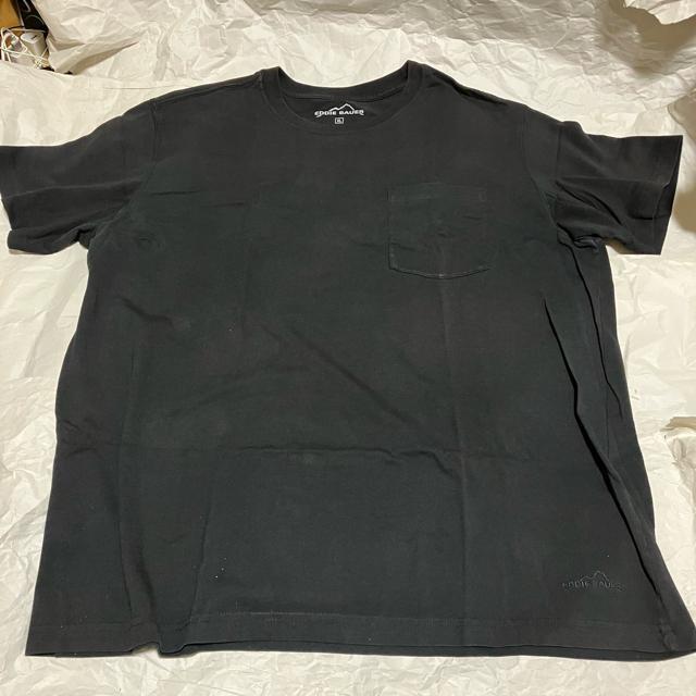 【EDDIE BAUER / エディーバウアー】 半袖 Tシャツ 黒 / XL 古着 < ブランド  【EDDIE BAUER / エディーバウアー】 半袖 Tシャツ 黒 / XL 古着  < ブランドの