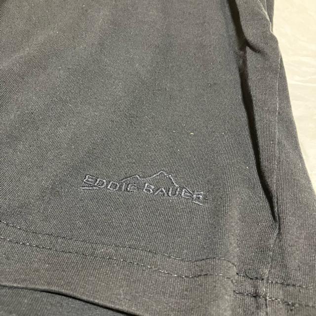 【EDDIE BAUER / エディーバウアー】 半袖 Tシャツ 黒 / XL 古着 < ブランド  【EDDIE BAUER / エディーバウアー】 半袖 Tシャツ 黒 / XL 古着 < ブランドの