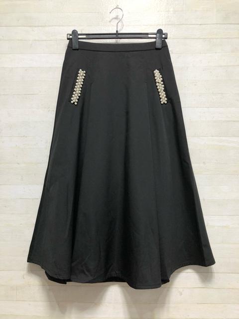 新品☆L♪華やか黒♪大きい衿ブラウス&フレアスカート♪パーティQ465 < 女性ファッション 新品☆L♪華やか黒♪大きい衿ブラウス&フレアスカート♪パーティQ465 < 女性ファッションの