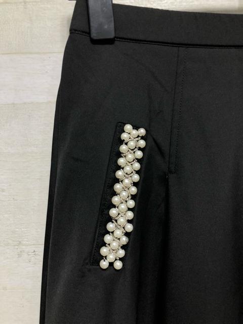 新品☆L♪華やか黒♪大きい衿ブラウス&フレアスカート♪パーティQ465 < 女性ファッション 新品☆L♪華やか黒♪大きい衿ブラウス&フレアスカート♪パーティQ465 < 女性ファッションの