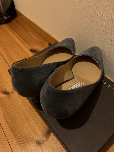 pellico/今季定番スウェードパンプス美品36.5ブルー < ブランド pellico/今季定番スウェードパンプス美品36.5ブルー < ブランドの