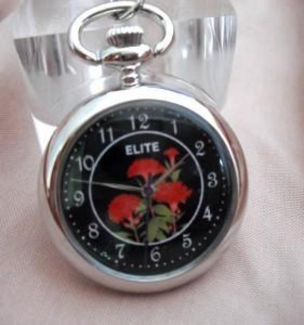 和花のキーチェーンウォッチBK-鶏頭の時計 < 女性ファッション 和花のキーチェーンウォッチBK-鶏頭の時計 < 女性ファッションの