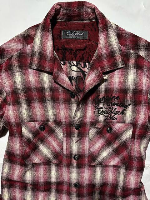 新品 近い美品 COAL BLACK コールブラック シャツ M 日本製 ドメス アメカジ ワーク ルード ロック ミリタリー 系 < ブランド 新品 近い美品 COAL BLACK コールブラック シャツ M 日本製 ドメス アメカジ ワーク ルード ロック ミリタリー 系 < ブランドの