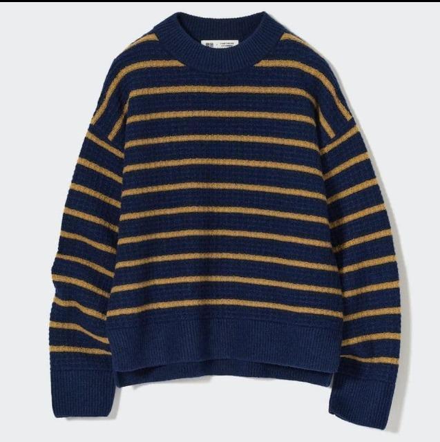 XXL★3L★ユニクロ★プレミアムラムボーダークルーネックセーター★新品 < 女性ファッション XXL★3L★ユニクロ★プレミアムラムボーダークルーネックセーター★新品 < 女性ファッションの