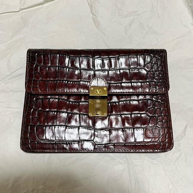 �yVALENTINO�z �N���R�^���� / �N���b�`�o�b�O / �_�C�A�����b�N  �� �u�����h�� 