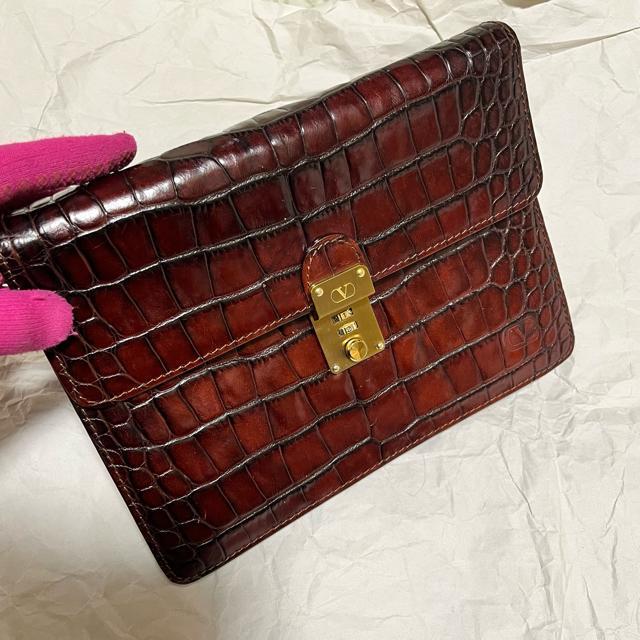 �yVALENTINO�z �N���R�^���� / �N���b�`�o�b�O / �_�C�A�����b�N �� �u�����h�� 