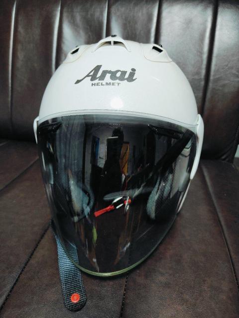 Arai �A���C SZ-Ram4 �z���C�g �W�F�b�g�w�����b�g 57.58cm �� ������/�o�C�N