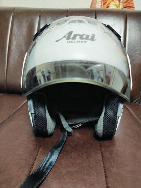 Arai �A���C SZ-Ram4 �z���C�g �W�F�b�g�w�����b�g 57.58cm �� ������/�o�C�N