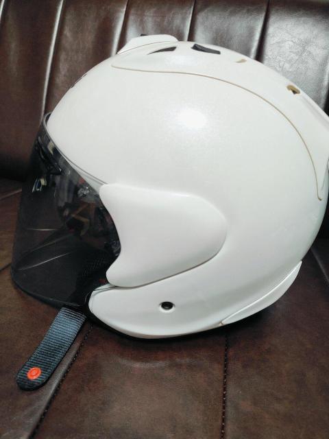 Arai �A���C SZ-Ram4 �z���C�g �W�F�b�g�w�����b�g 57.58cm �� ������/�o�C�N