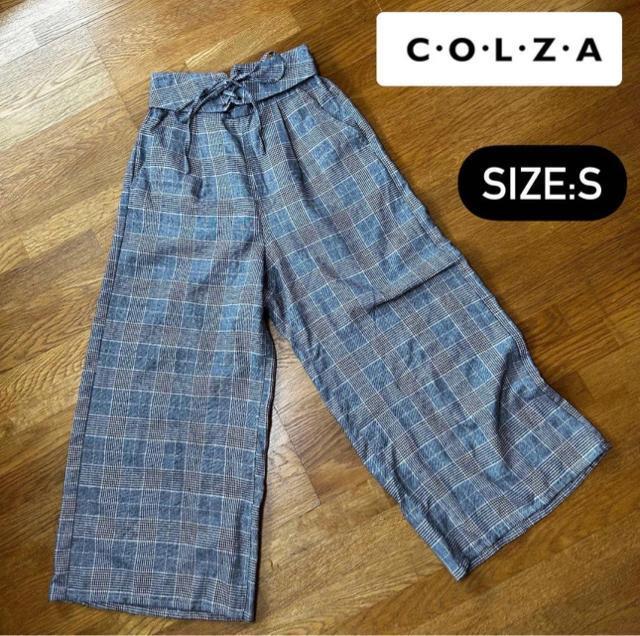 C?O?L?Z?A コルザ ガウチョ ワイドパンツ Sサイズ < ブランド C?O?L?Z?A コルザ ガウチョ ワイドパンツ Sサイズ < ブランドの