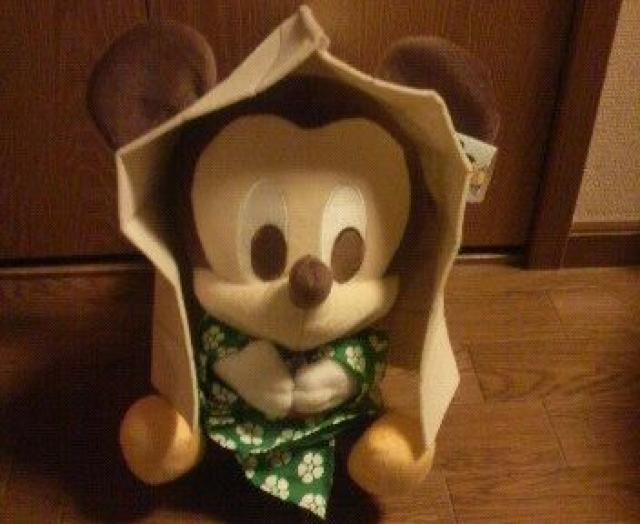 雪ん子ミッキーマウス★ぬいぐるみ♪ < おもちゃ  雪ん子ミッキーマウス★ぬいぐるみ♪  < おもちゃの