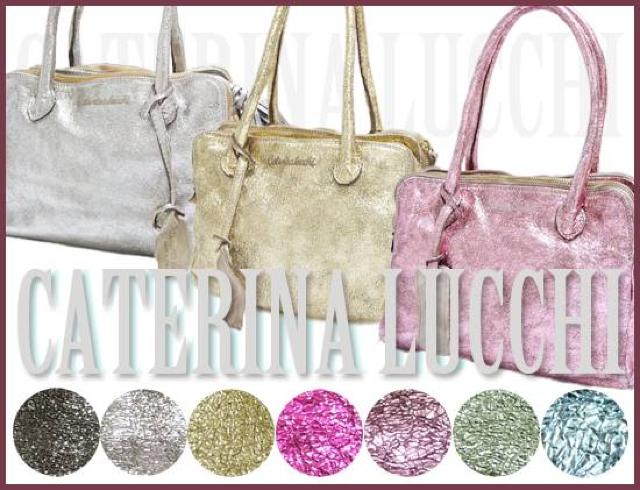 新品CATERINA LUCCHI伊製メタリックヴィンテージ調革バッ < 女性ファッション 新品CATERINA LUCCHI伊製メタリックヴィンテージ調革バッ < 女性ファッションの
