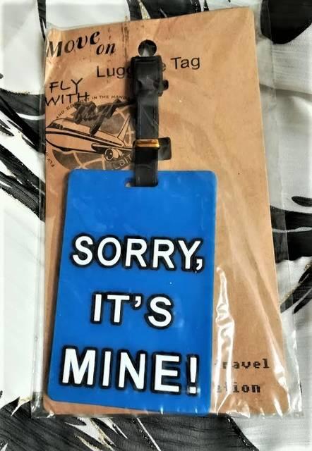 バッグタグ★ネームタグ★ネームホルダー★sorry,it's MINE!★ < おもちゃ  バッグタグ★ネームタグ★ネームホルダー★sorry,it's MINE!★  < おもちゃの