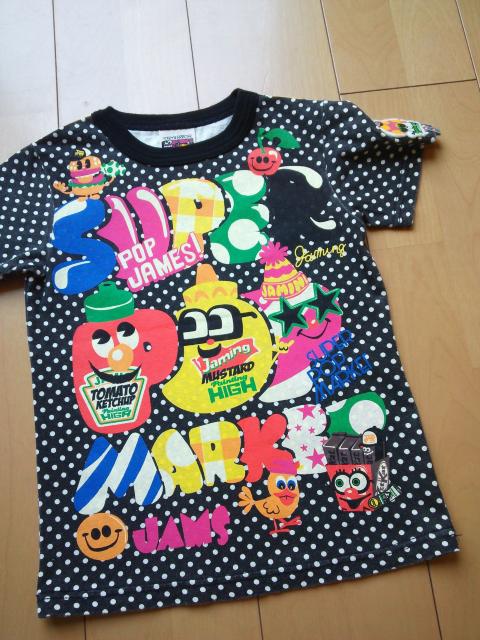 中古フリカエレバヤツガイルTシャツ120黒JAM < ブランド  中古フリカエレバヤツガイルTシャツ120黒JAM < ブランドの