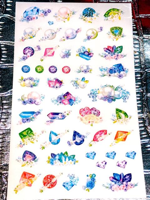 新品 可愛い ファンシー シール メルヘン 花 宝石 ゆめかわいい < インテリア/ライフ  新品 可愛い ファンシー シール メルヘン 花 宝石 ゆめかわいい  < インテリア/ライフの