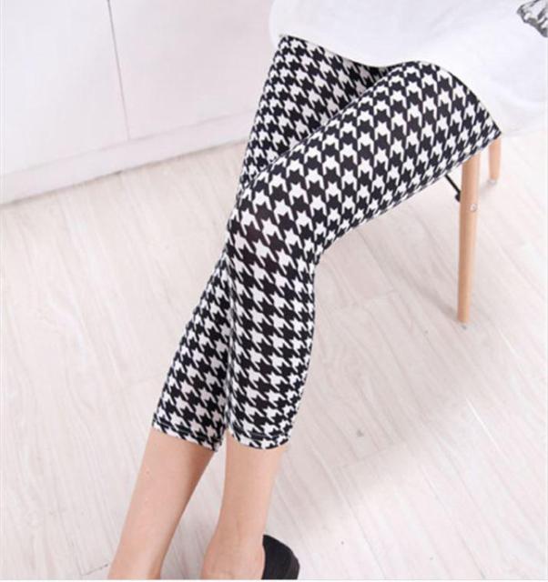 送料無料 レディース  7分丈  夏レギンス 千鳥格子柄 レギンス パンツ < 女性ファッション  送料無料 レディース  7分丈  夏レギンス 千鳥格子柄 レギンス パンツ < 女性ファッションの