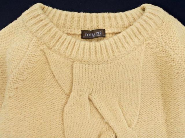 美品☆La TOTALITE(ラトータリテ)切替えデザインニット セーター☆ < ブランド 美品☆La TOTALITE(ラトータリテ)切替えデザインニット セーター☆ < ブランドの