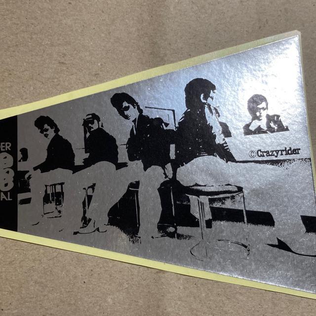 ステッカー / T.C.R 横浜銀蝿 R.S シルバー×黒 @ < タレントグッズ  ステッカー / T.C.R 横浜銀蝿 R.S シルバー×黒 @ < タレントグッズの